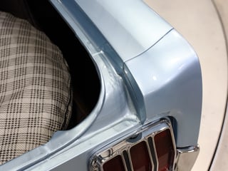 1966 Ford Mustang Convertible GT - 289 4V - Silver Blue