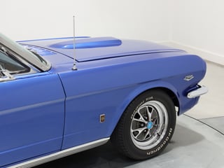 1965 Ford Mustang Convertible 302ci - Estoril Blue Metallic 