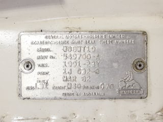 1982 Holden WB Statesman Caprice - Alabaster White