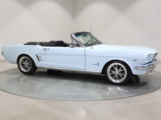 1966 Ford Mustang Convertible 289 2V - Arcadian Blue