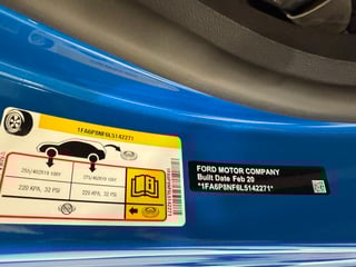 2020 Ford Mustang R-SPEC Build No.425 - Velocity Blue