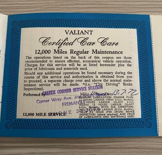 1970 VG Valiant Pacer Coupe