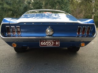1968 Mustang Fastback C Code