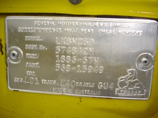 1977 LX Torana 4 door