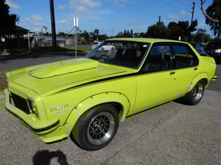 1974 Holden LH Torana SLR - Barbados Green