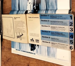 1980 VC HDT Brock Commodore Build No. 195