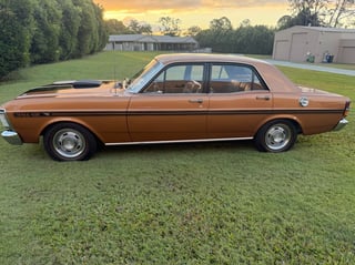 1970 Ford Falcon XY GT - Nugget Gold  