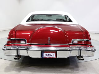 1976 Lincoln Continental Mark IV - Dark Red Moondust Metallic