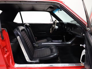 1966 Ford Mustang Coupe 289ci LHD- Candy Apple Red