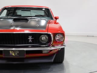 1969 Ford Mustang Mach 1 - Candy Apple Red 