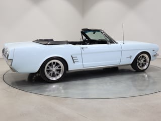 1966 Ford Mustang Convertible 289 2V - Arcadian Blue