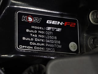 2016 HSV VF Series II GTS - 530kW Tekno Performance Enhanced …