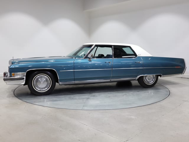 1973 Cadiliac DeVille 4-door Pillarless - 16,673 miles from new! - Image 216315