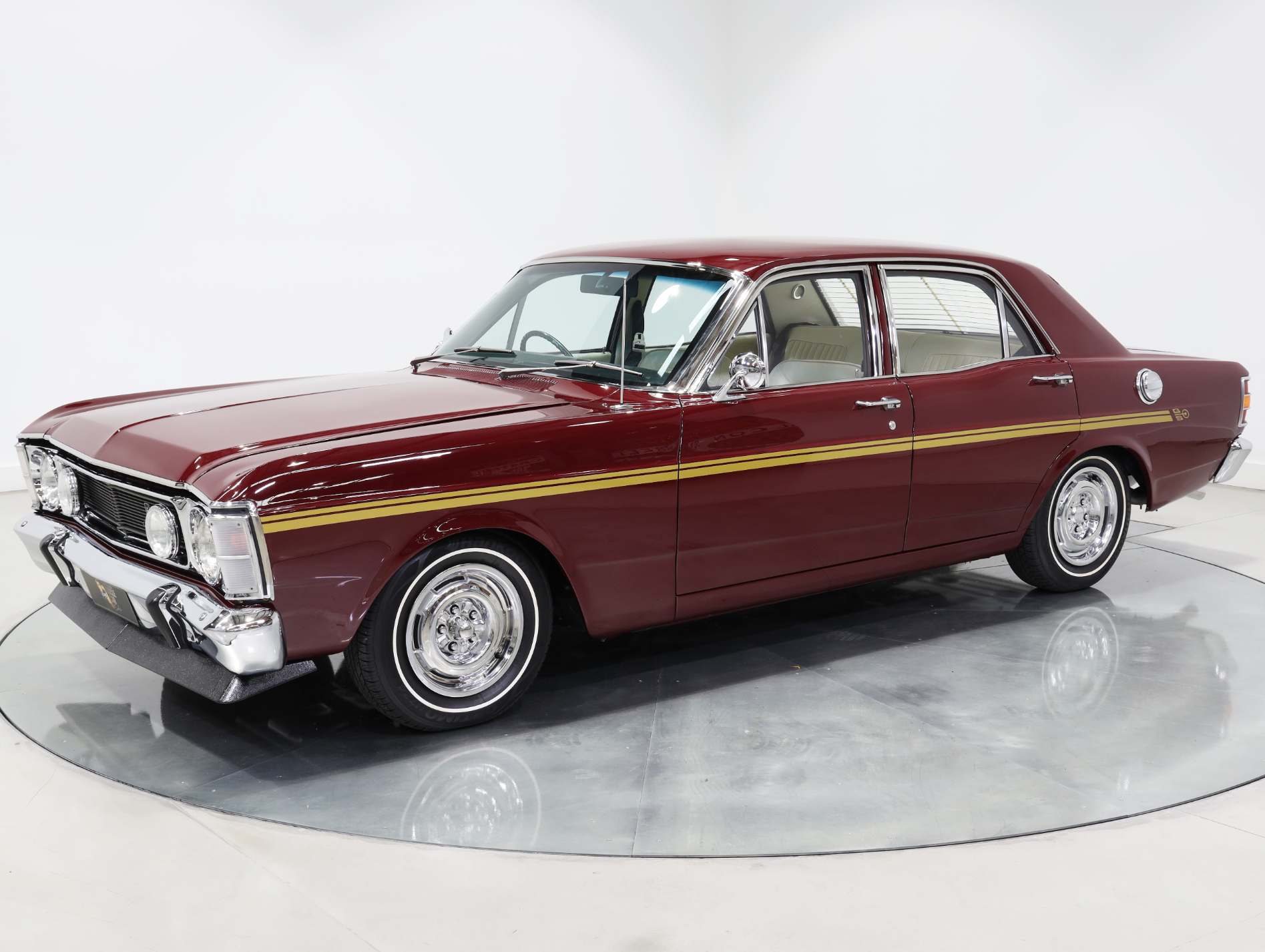 1970 Ford XW Fairmont GS Replica 393ci Windsor  - Imperial Burgundy … - Image 175995