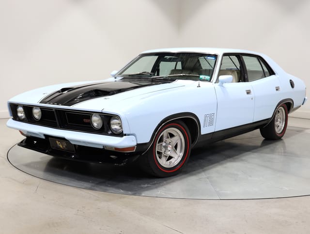 1974 Ford Falcon XB GT Sedan - Skyview Blue - Image 210604