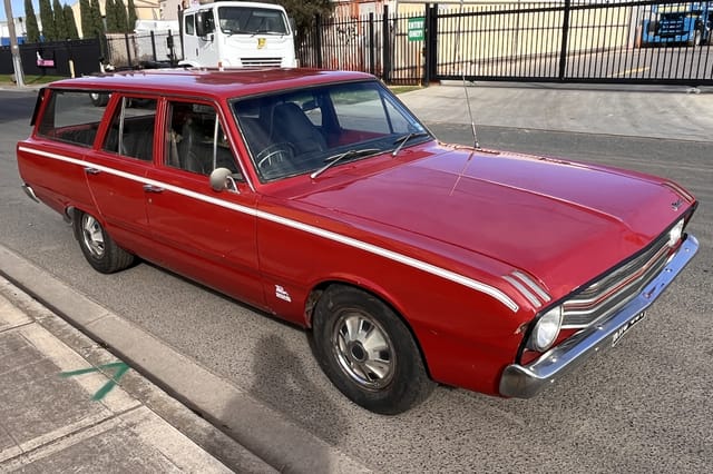 1969 Chrysler Valiant VF Pacer Wagon - Little Hood Riding Red - Image 216008