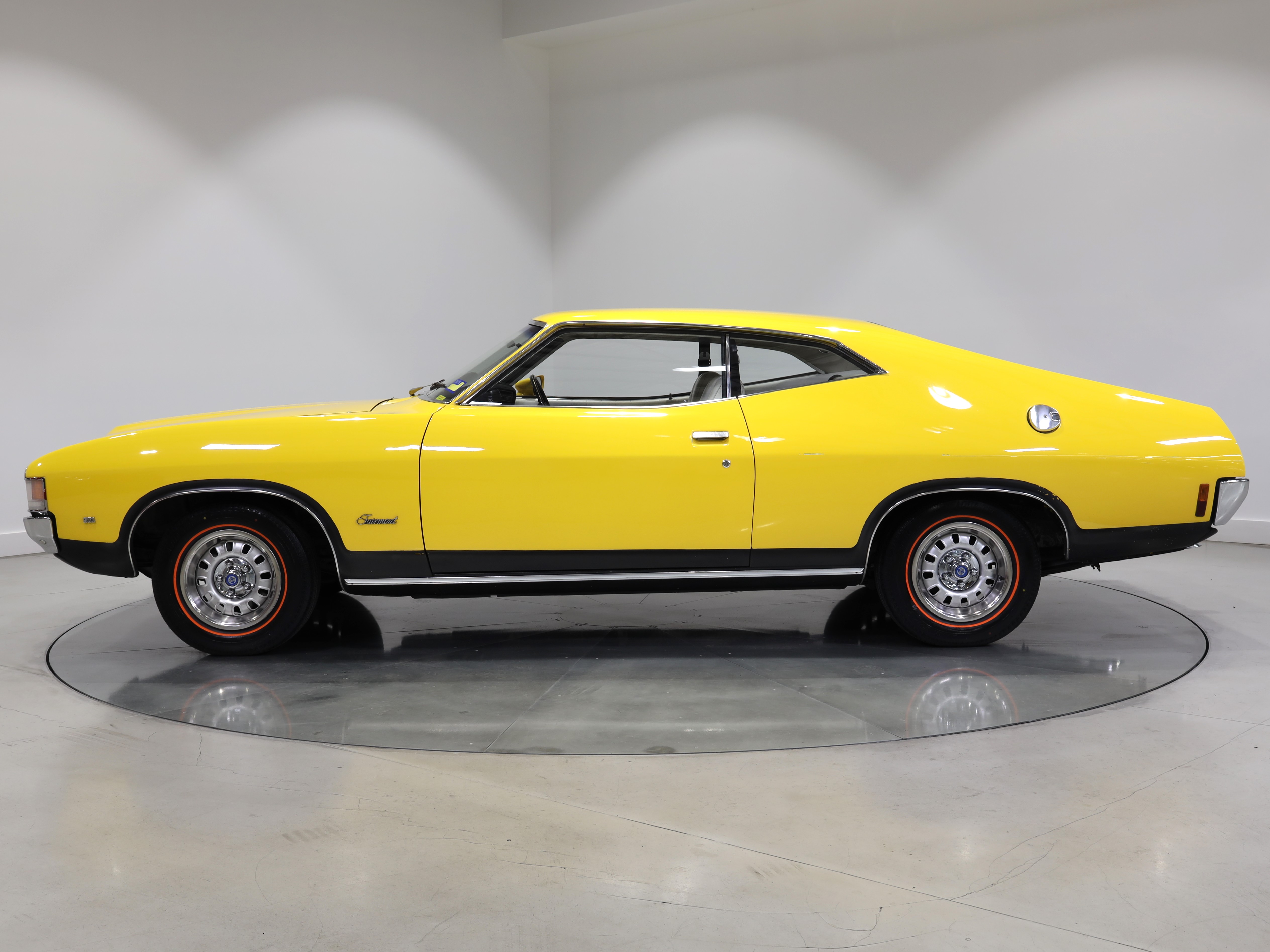 1973 Ford XA Fairmont GS 351 K-Code Hardtop - Yellow Glow Unrestored - Image 148930