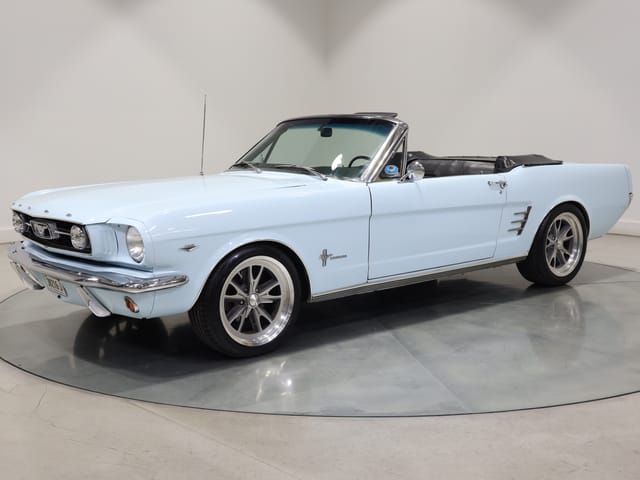 1966 Ford Mustang Convertible 289 2V - Arcadian Blue - Image 177679