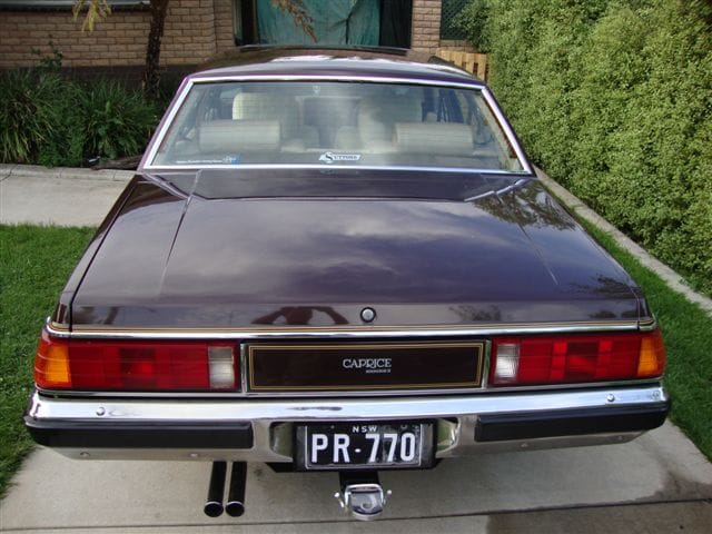 1984 Holden Statesman Caprice Series 11 - Image 35656
