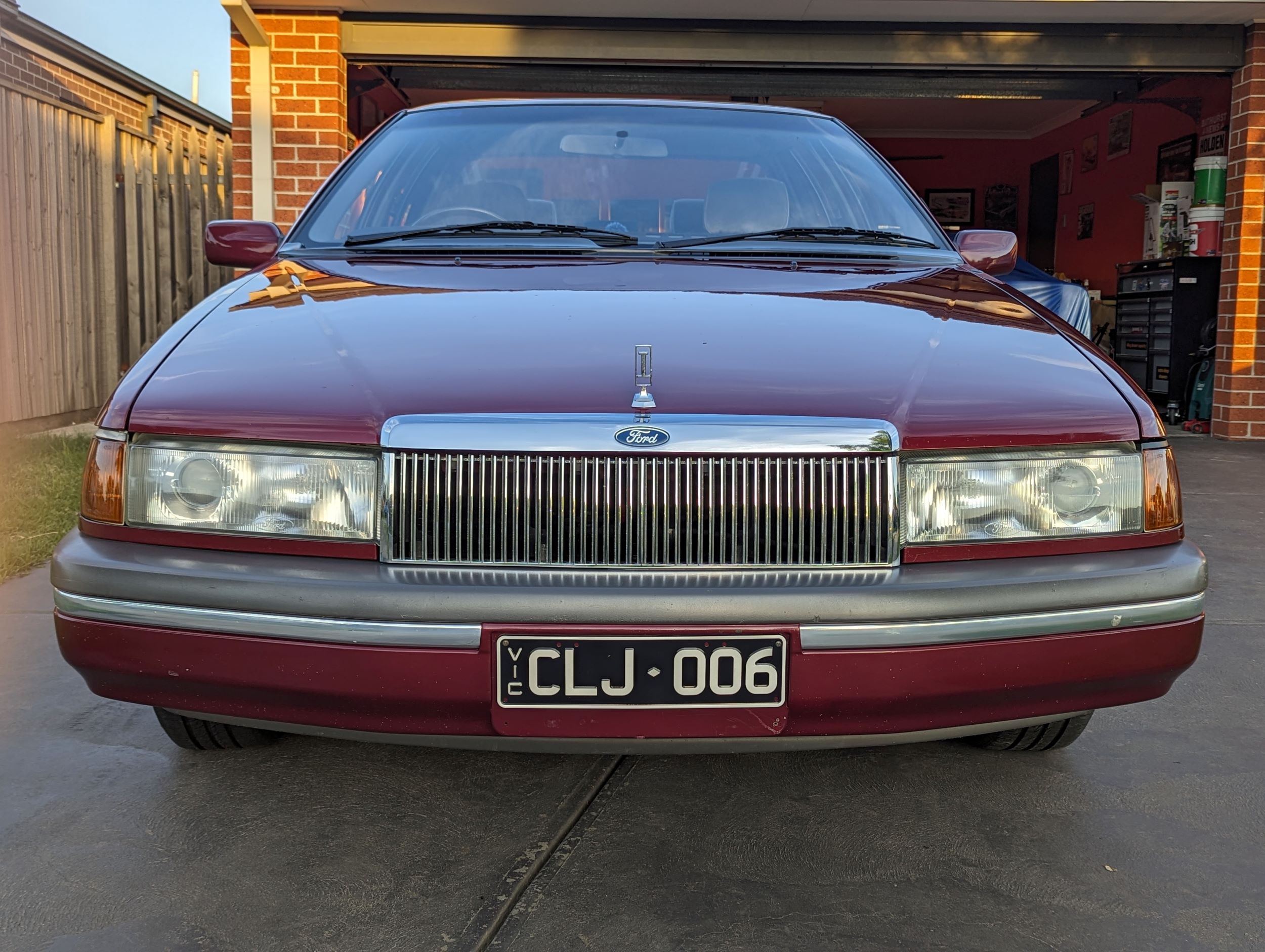 1989 Ford LTD DA Series II - Rosewood Red - Image 148427