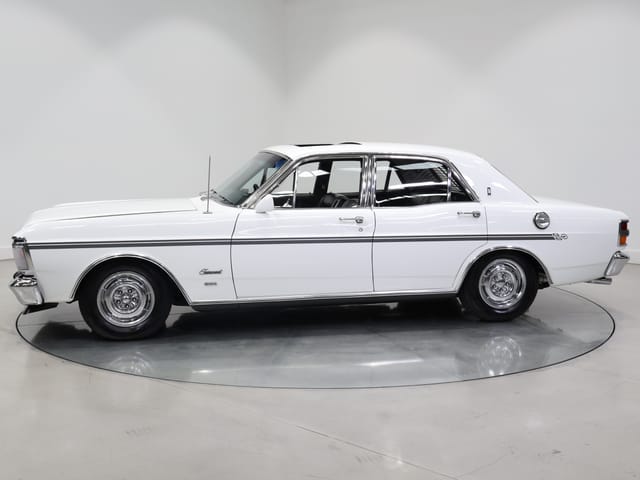 1971 Ford XY Fairmont GS 351 K-Code - Ultra White - Image 136450