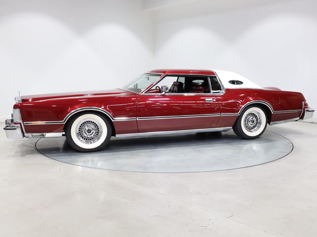 1976 Lincoln Continental Mark IV - Dark Red Moondust Metallic - Image 207817