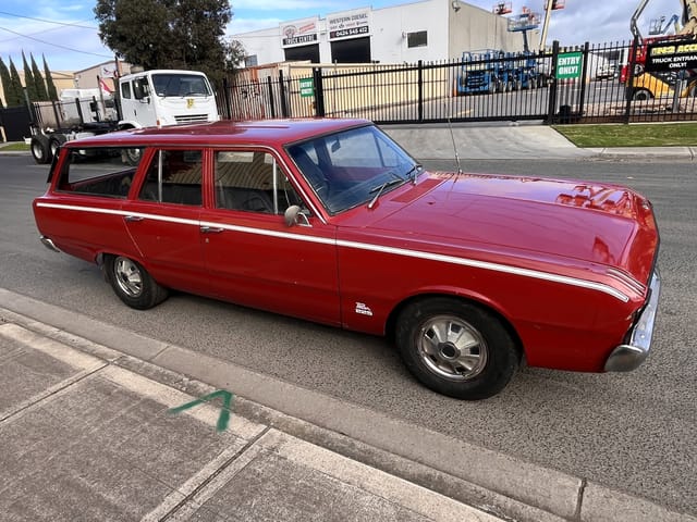 1969 Chrysler Valiant VF Pacer Wagon - Little Hood Riding Red - Image 216009