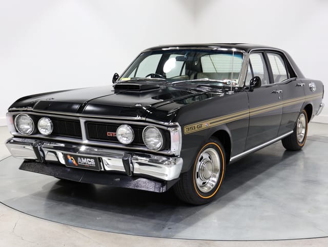 1971 Ford Falcon XY GT Replica 393ci - Onyx Black SUNROOF! - Image 219907