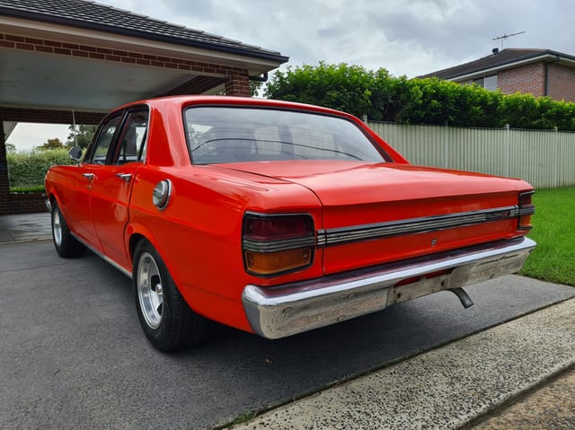 1970 XY Falcon 500 - Vermilion Fire - Image 120373