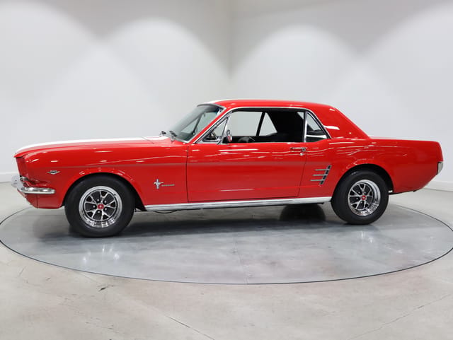 1966 Ford Mustang Coupe 289ci LHD- Candy Apple Red - Image 215855