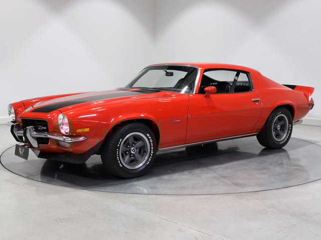 1973 Chevrolet Camaro Z28 4sp Man - Medium Red - Image 159793