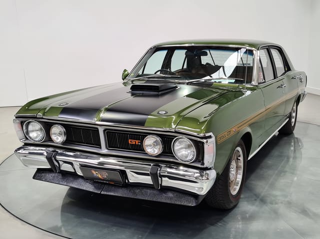 1971 XY GT Falcon - Jewel Green - Image 108504