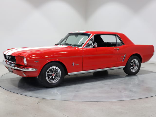 1966 Ford Mustang Coupe 289ci LHD- Candy Apple Red - Image 215854