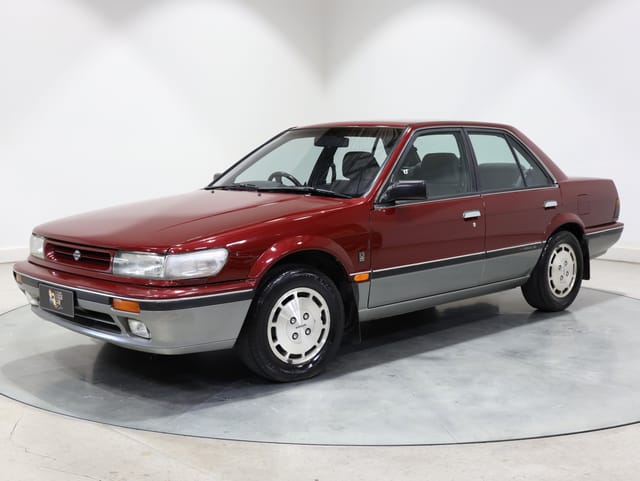 1991 Nissan Pintara Ti - 86,534km - Burgundy Metallic - Image 208123