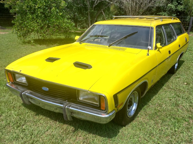 1978 Ford XC Fairmont GS Rally Pack 351 Station Wagon  - Pine & Lime Survivor - Image 178086