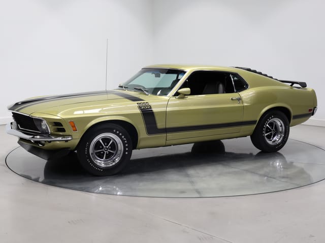 1970 Ford Mustang Boss 302 - Medium Lime Metallic … - Image 136430