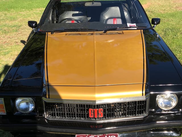 1976 HX GTS Monaro 5.0L V8 - Tuxedo Black - Image 122888