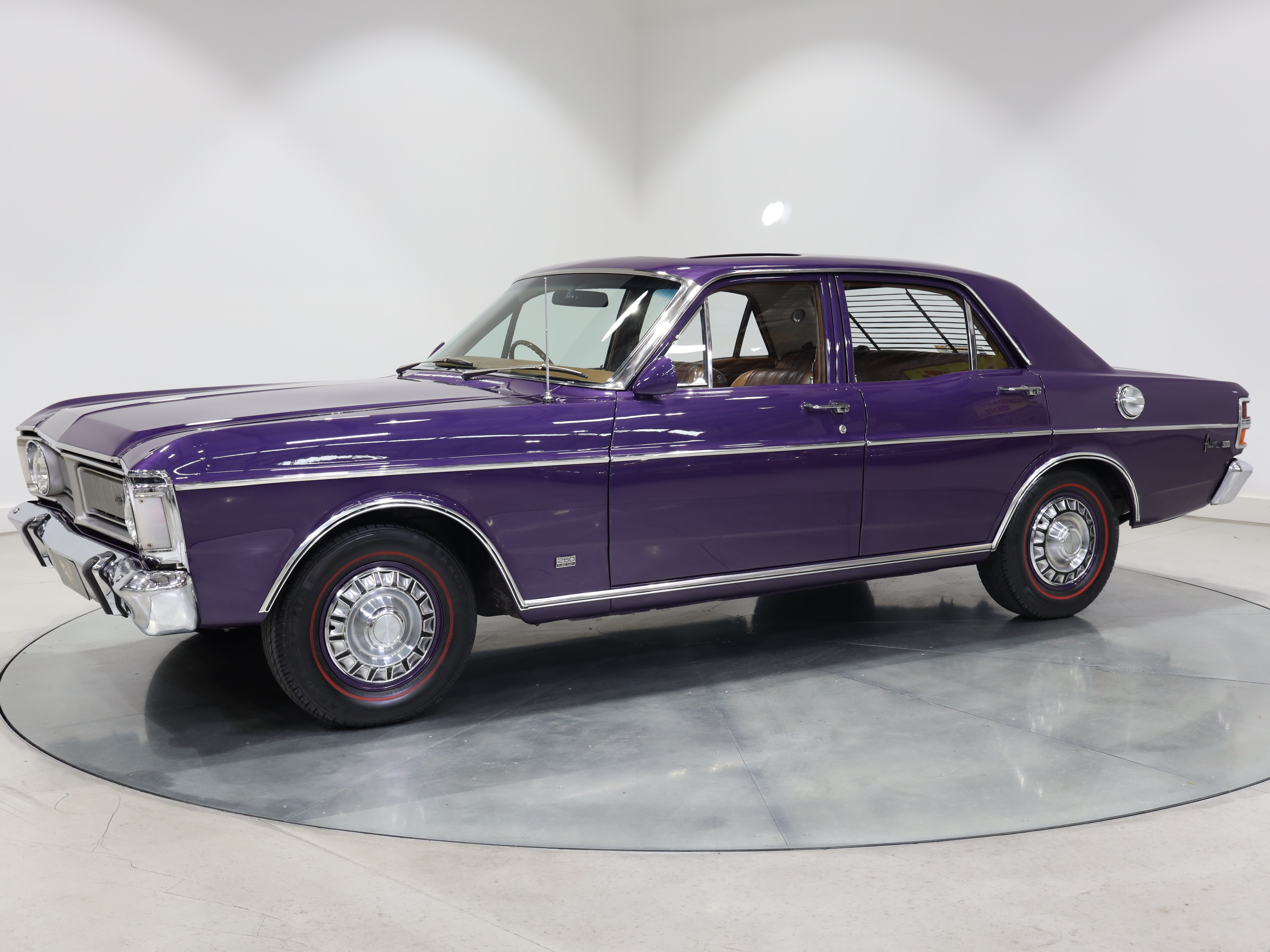 1971 Ford XY Falcon 500 6cyl Top Loader - Wild Violet Sunroof - Image 174605