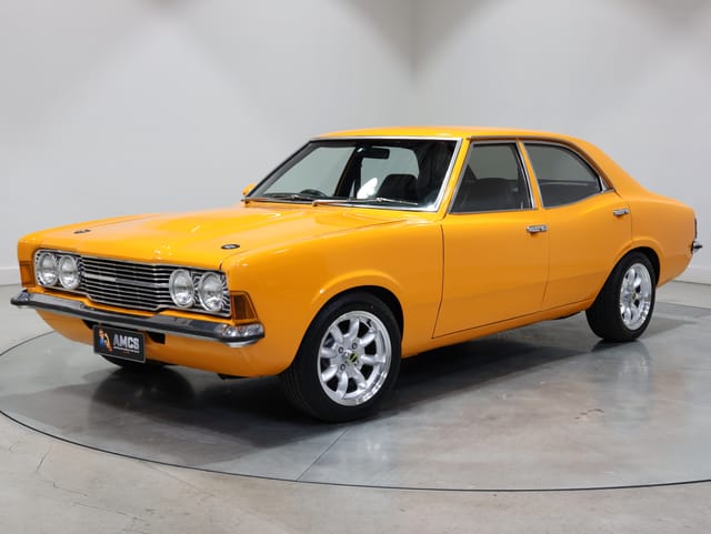 1973 Ford TC Cortina XL - 6cyl 4sp Man - Yellow Fire - Image 215988