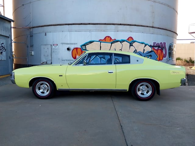 1972 VH Valiant Charger 770 SE E55 - Lime Light - Image 134043