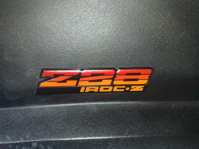 1988 IROC Z28 Camaro - Image 24884