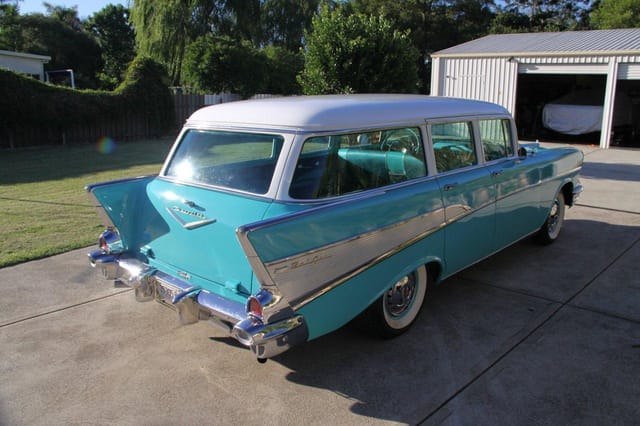 1957 Chevrolet Belair wagon 283 V8 - Image 29236