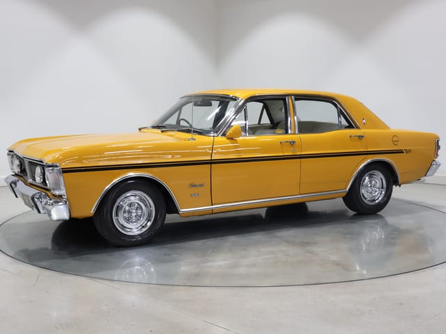 1971 Ford Fairmont XY GS K-Code - Yellow Ochre - Image 175780