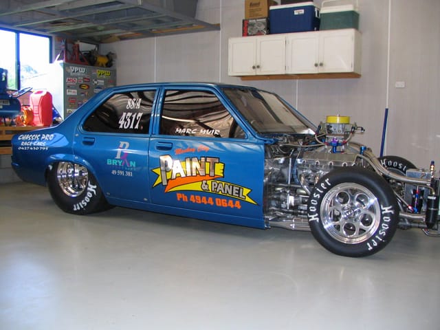 LX Torana full chassis Drag Car plus trailer - Image 40398