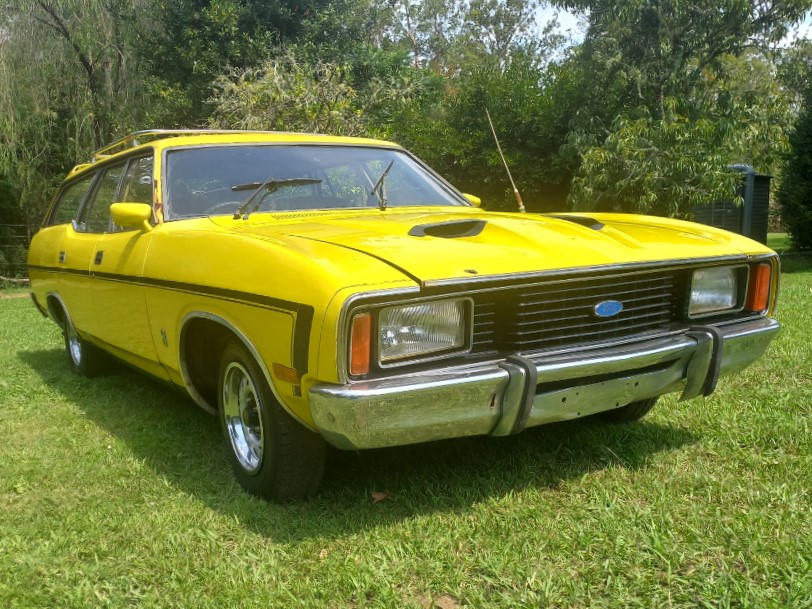 1978 Ford XC Fairmont GS Rally Pack 351 Station Wagon  - Pine & Lime Survivor - Image 178087