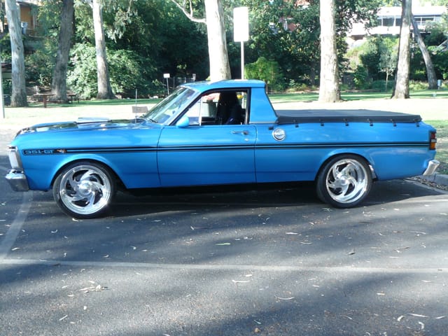 1971 Ford XY Falcon 500 Utility  - Electric Blue Metallic … - Image 140169