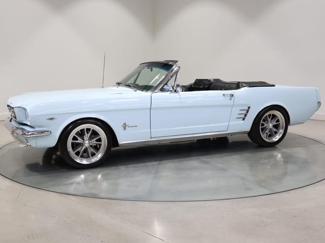 1966 Ford Mustang Convertible 289 2V - Arcadian Blue - Image 177683
