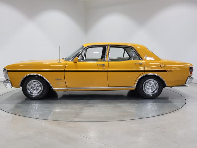 1971 Ford Fairmont XY GS K-Code - Yellow Ochre - Image 175783