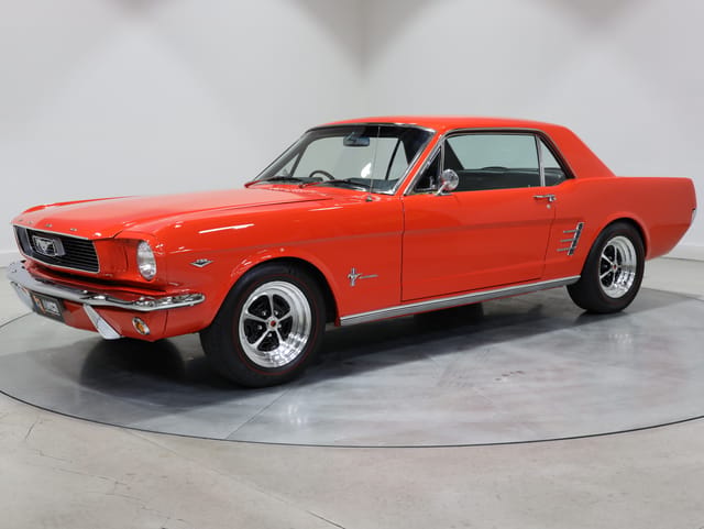 1966 Ford Mustang Coupe 289ci RHD - Signal Flare Red - Image 214561
