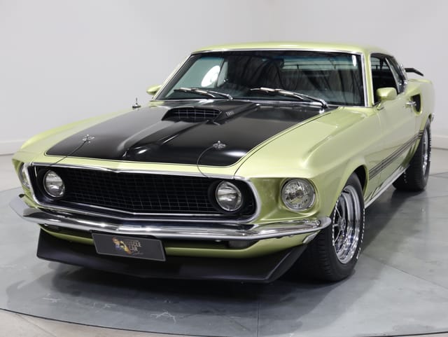 1969 Ford Mustang Mach 1 - 351 4V Windsor 4sp Man. - Lime Gold - Image 205589